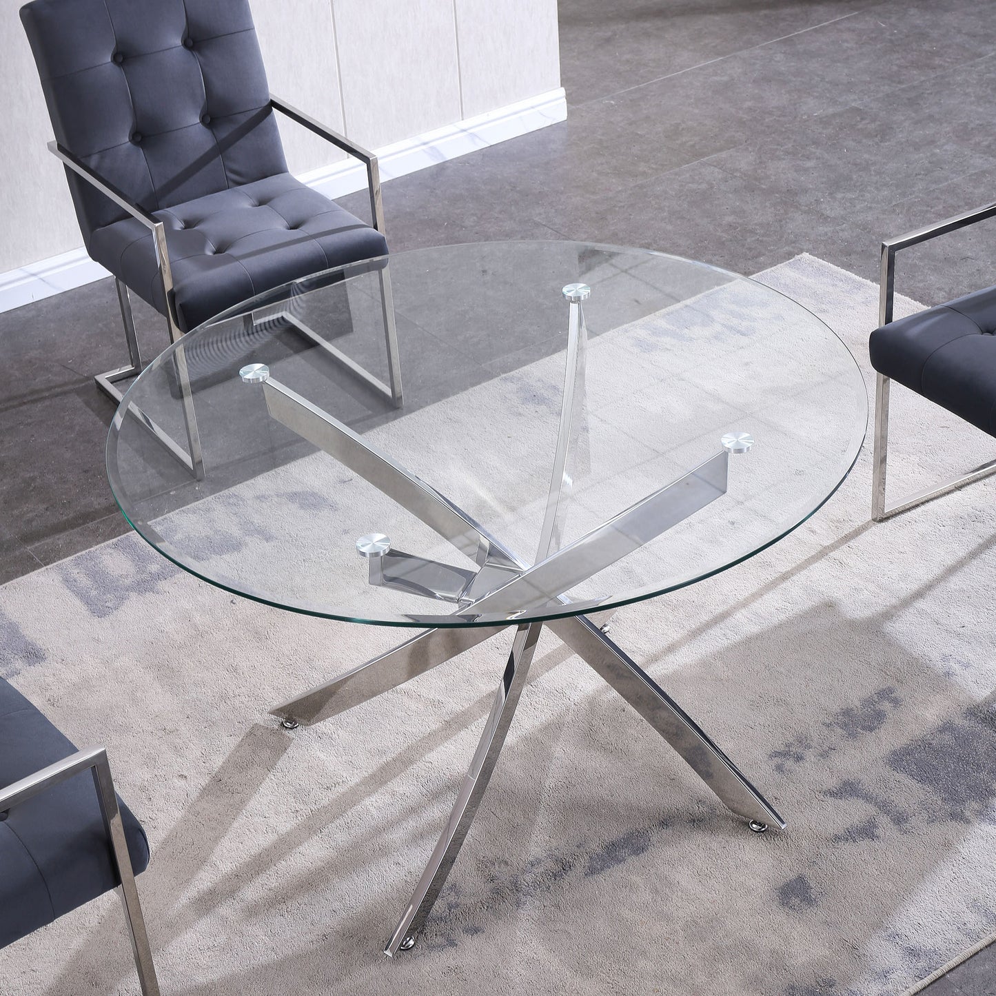 DT615 Elegant Round Dining Table