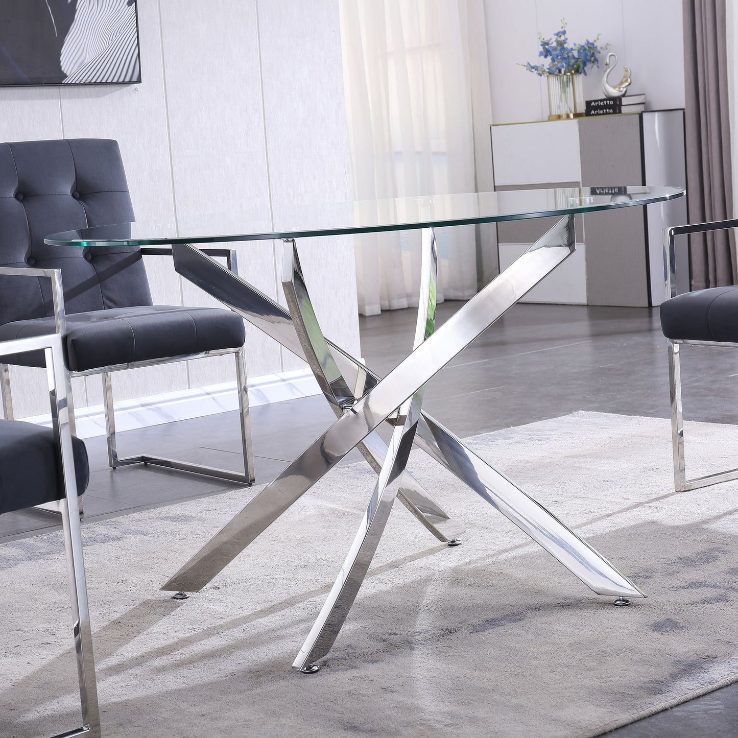 DT615 Elegant Round Dining Table