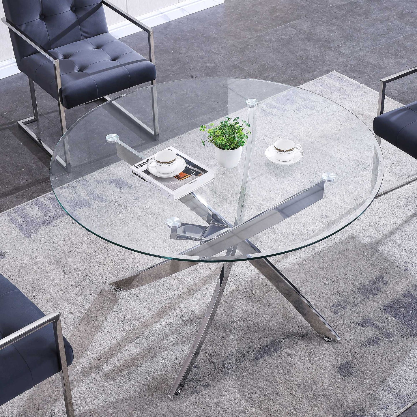 DT615 Elegant Round Dining Table