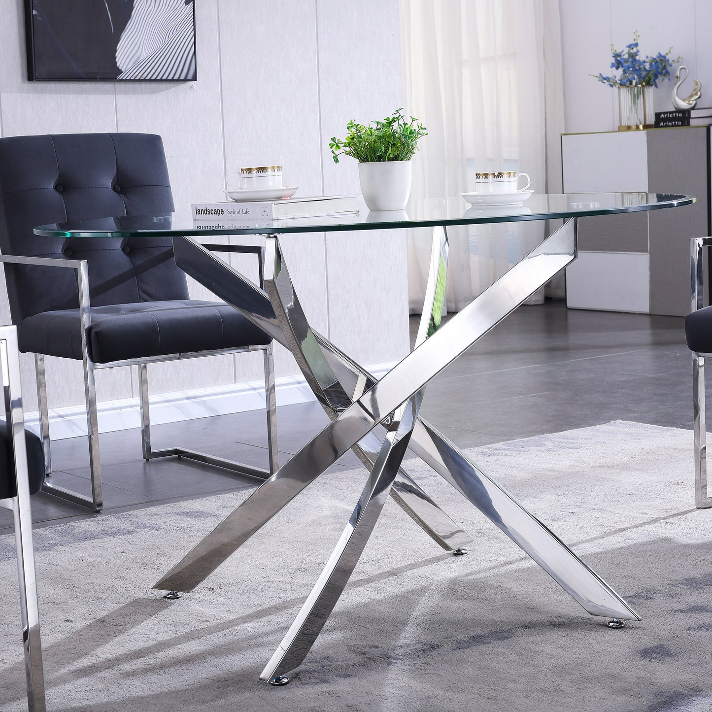 DT615 Elegant Round Dining Table