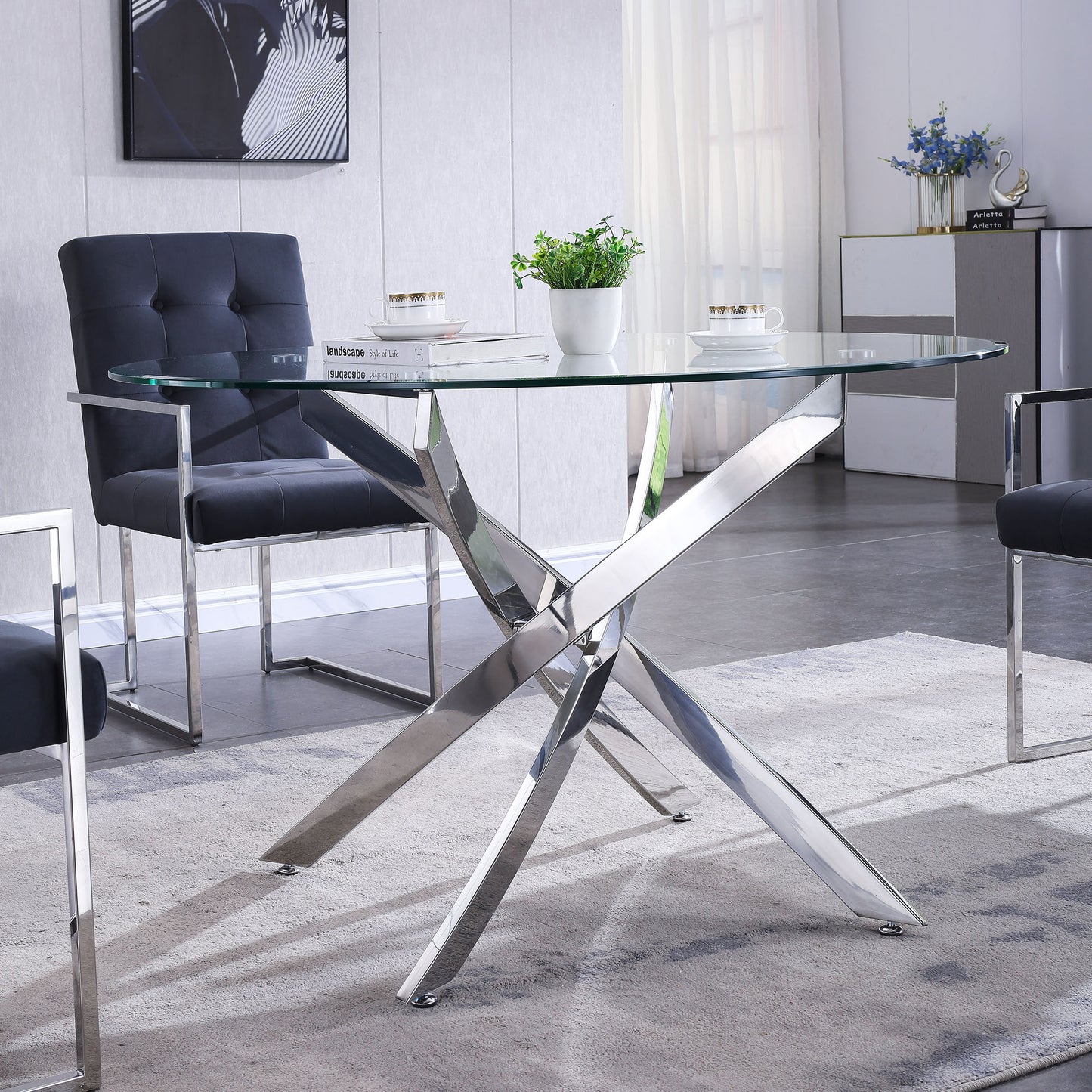 DT615 Elegant Round Dining Table