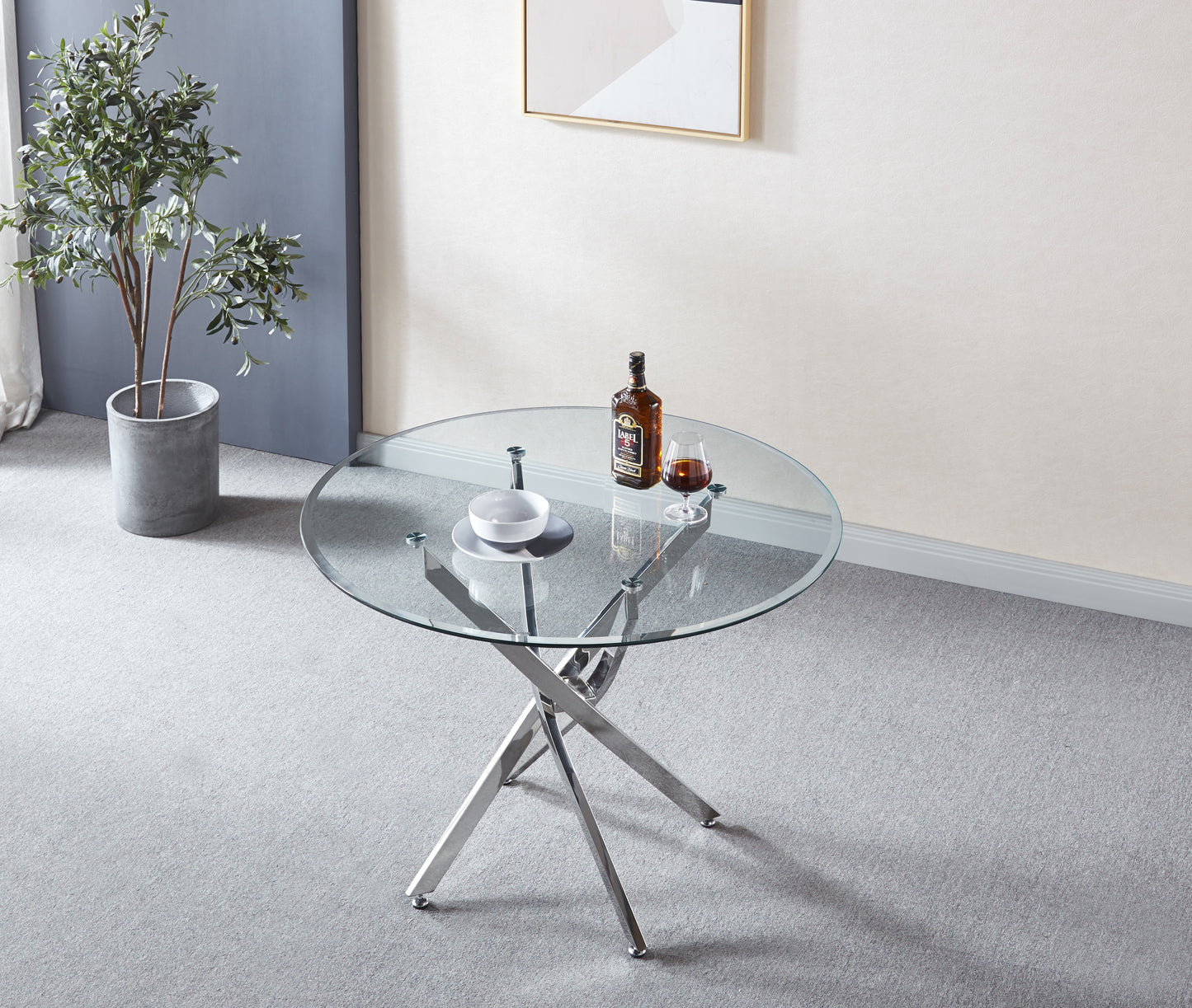 DT616 Elegant Round Dining Table