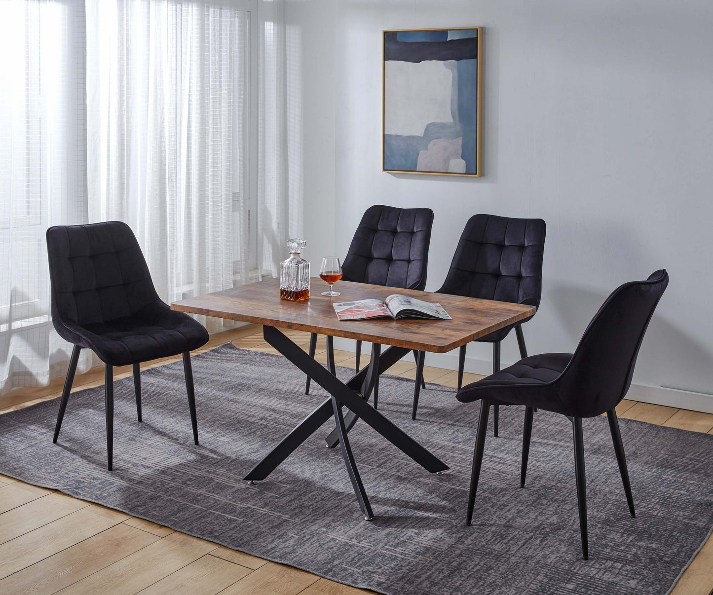 DT8120/DT8160/DT8200 Rectangular Dining Table