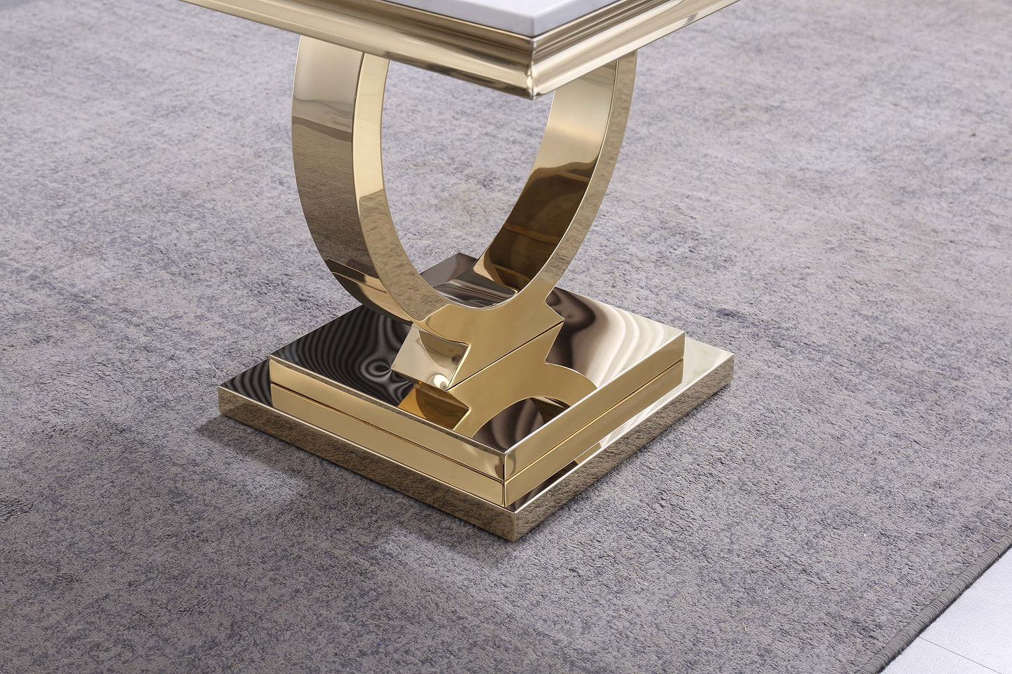 ET316 Elegant Marble End Table