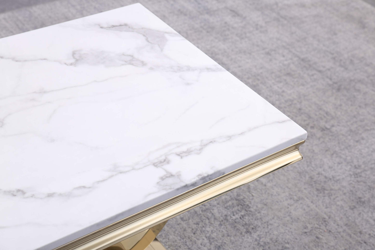 ET316 Elegant Marble End Table