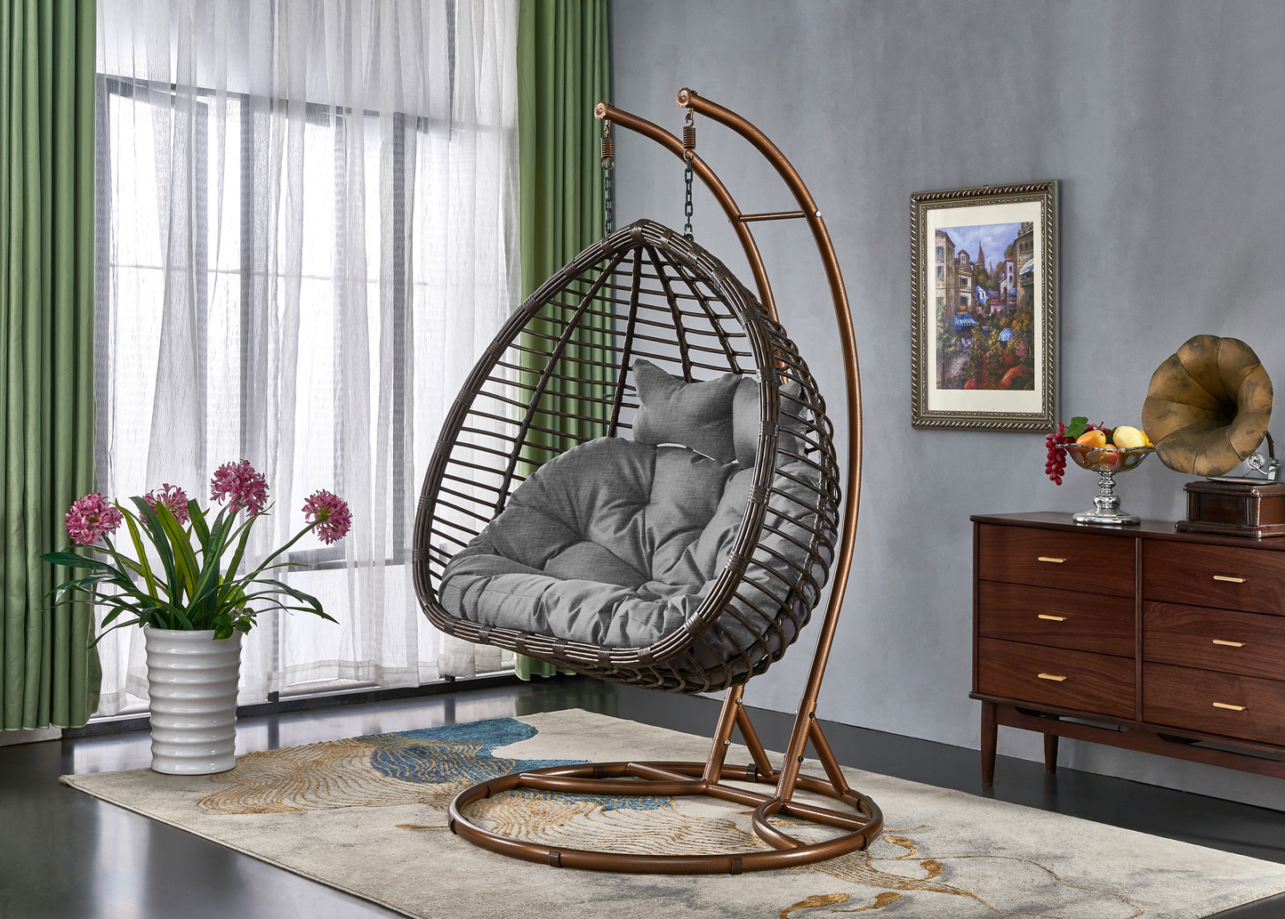 F036D Double Swing Chair