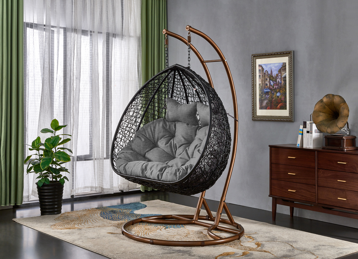 F03D Double Swing Chair