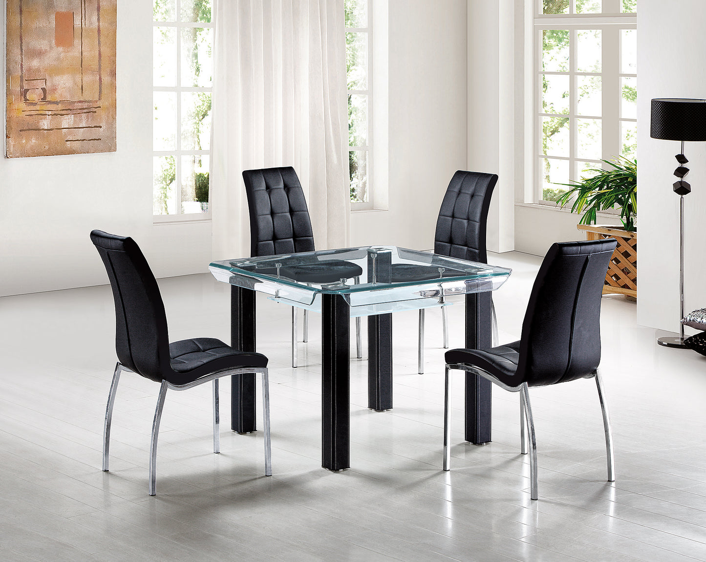 JD100 Square High Dining Table