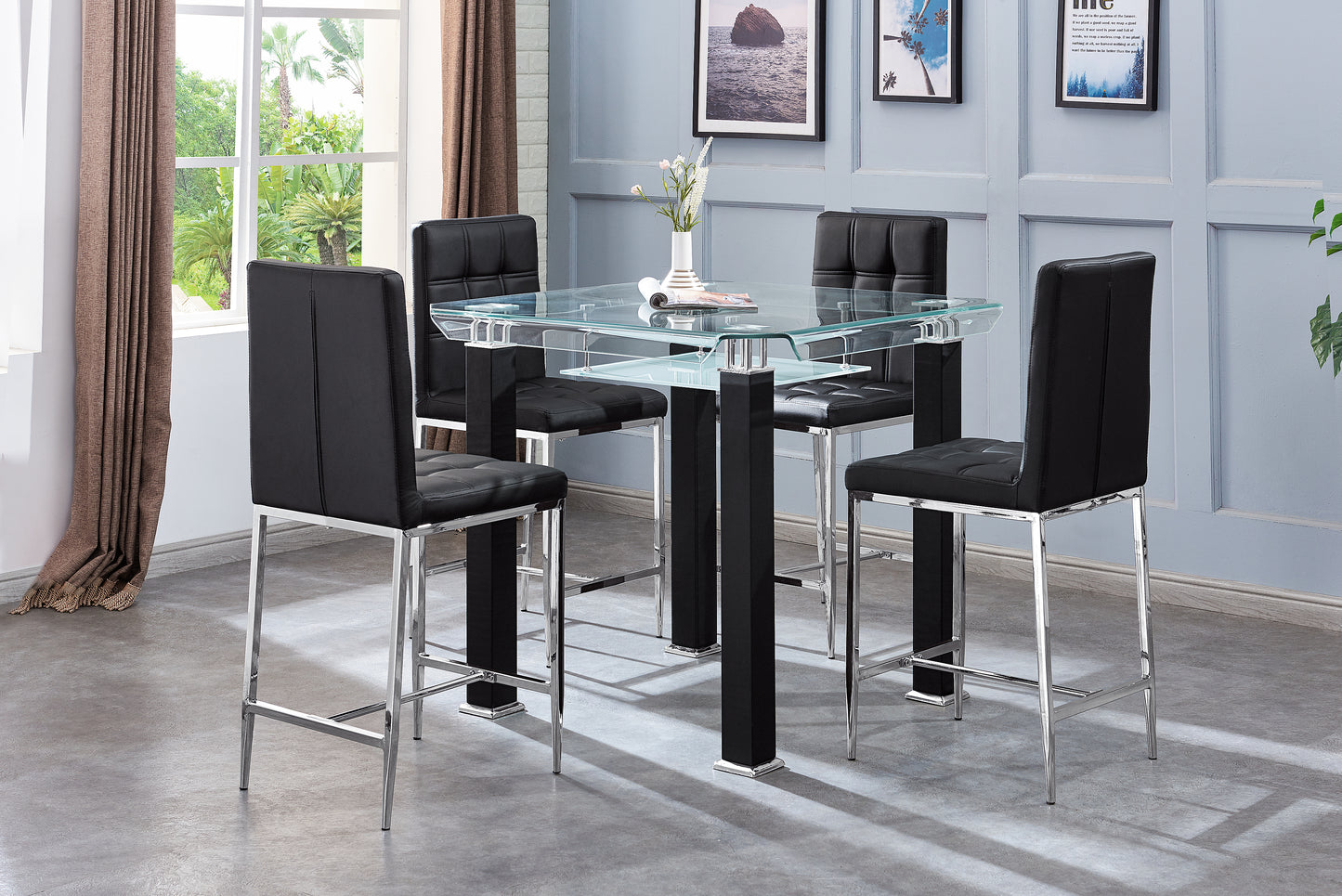 JD100 Square High Dining Table