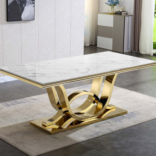 RDT315 Elegant Rectangular Dining Table