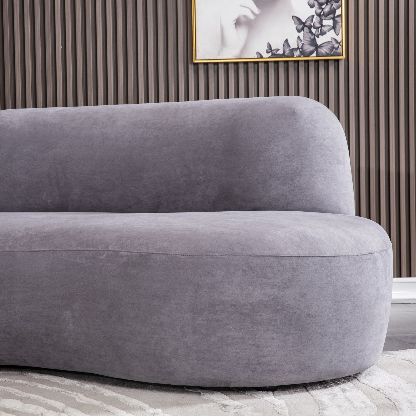 S602 Elegant Curved Sofa