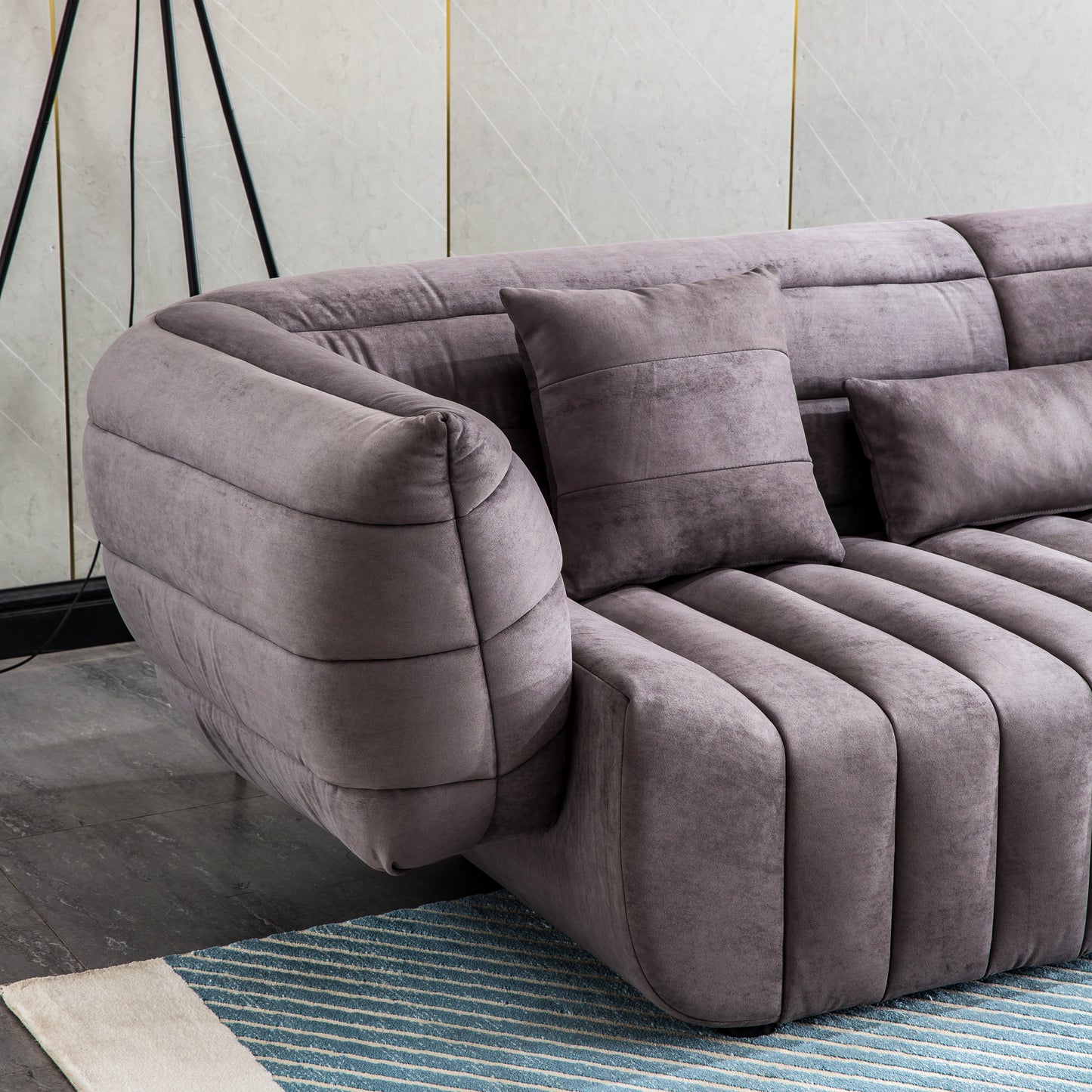 S606 Modern 3-Seater Sofa