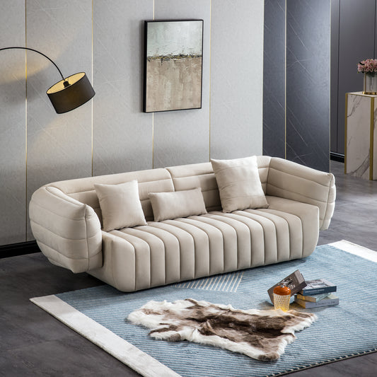 S606 Modern 3-Seater Sofa