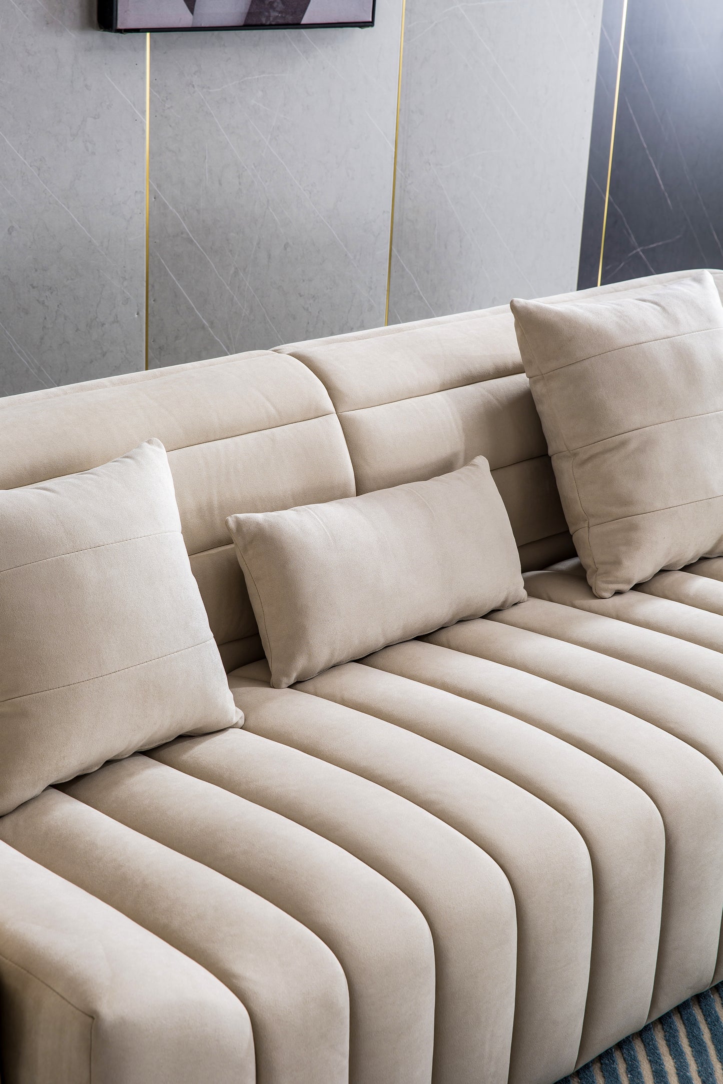 S606 Modern 3-Seater Sofa