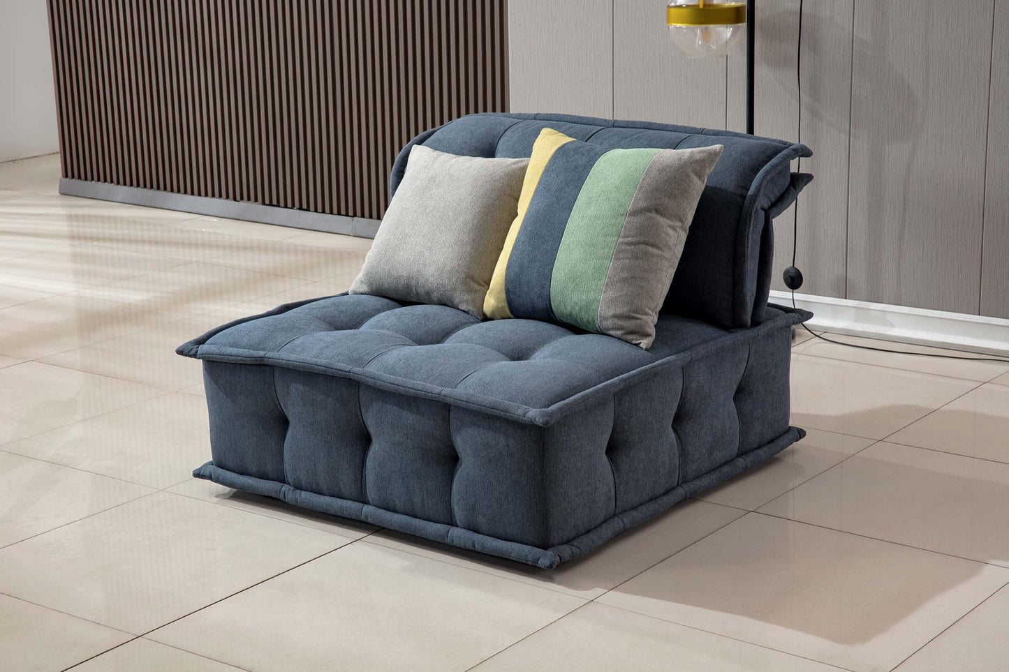 SEC005BO Modular Sectional Sofa with Ottoman